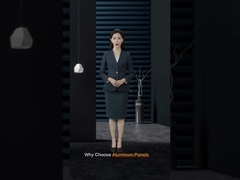 프리미엄 코러브 알루미늄 지붕 잎